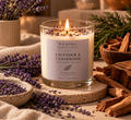 Lavender &amp; Cedarwood Soy Candle